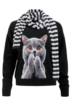 Luna Sweater with Scarf