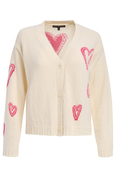 Sweet Love Intarsia Cardigan