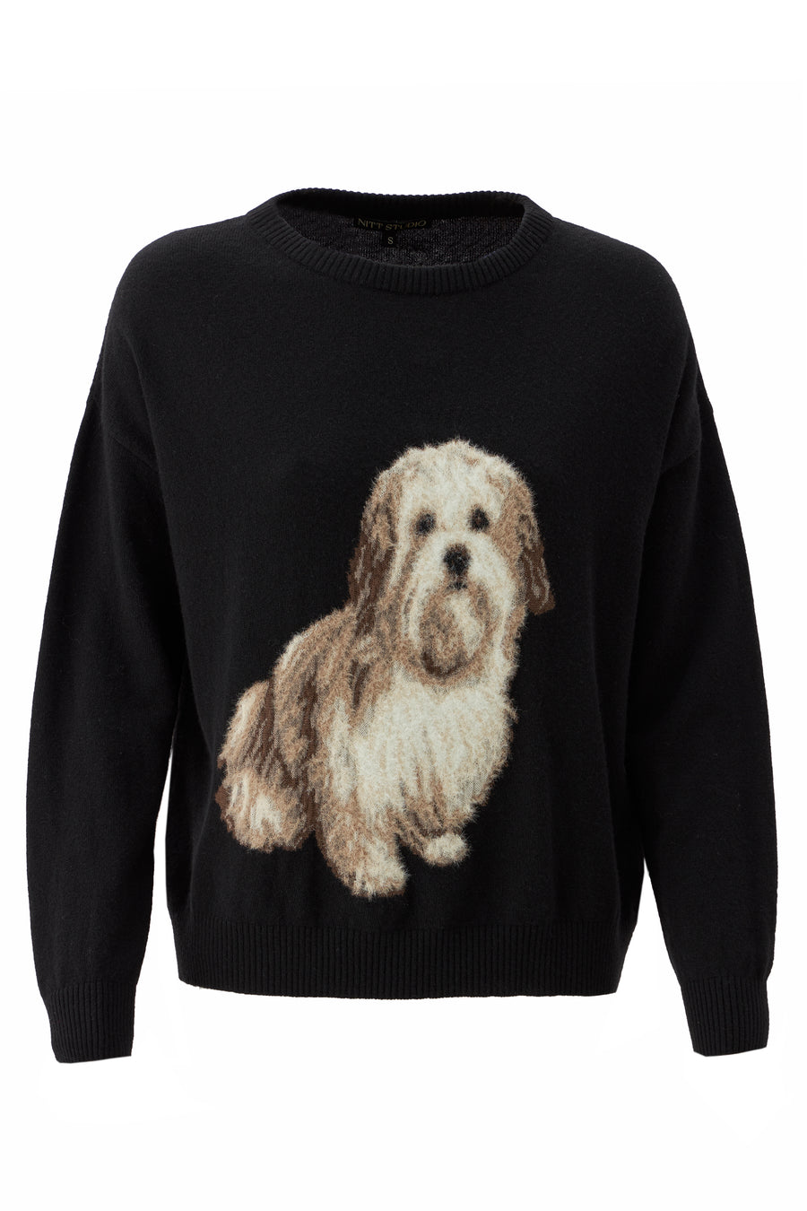 Piko Women's Intarsia Lambswool Sweater